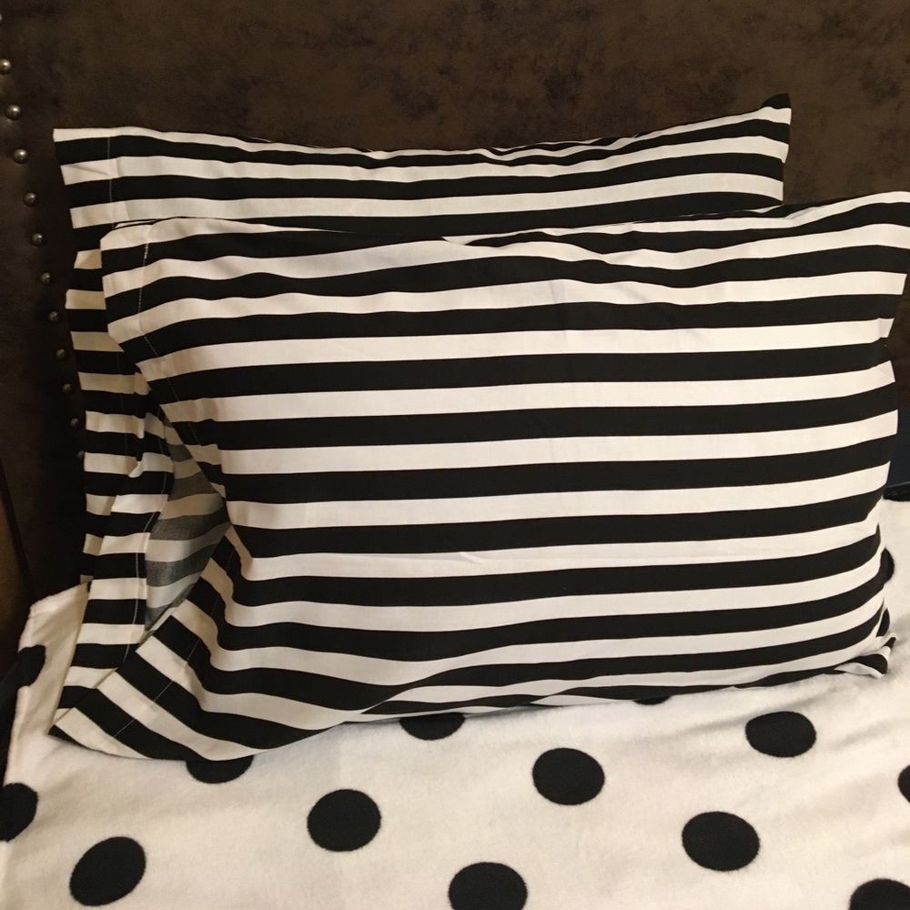 Beautiful handmade Zebra stripes pillowcases
